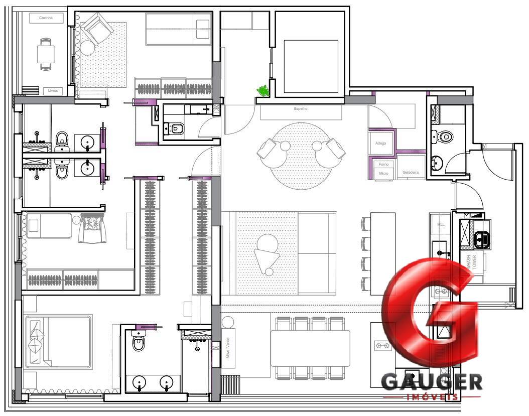 Apartamento, 4 quartos, 160 m² - Foto 27